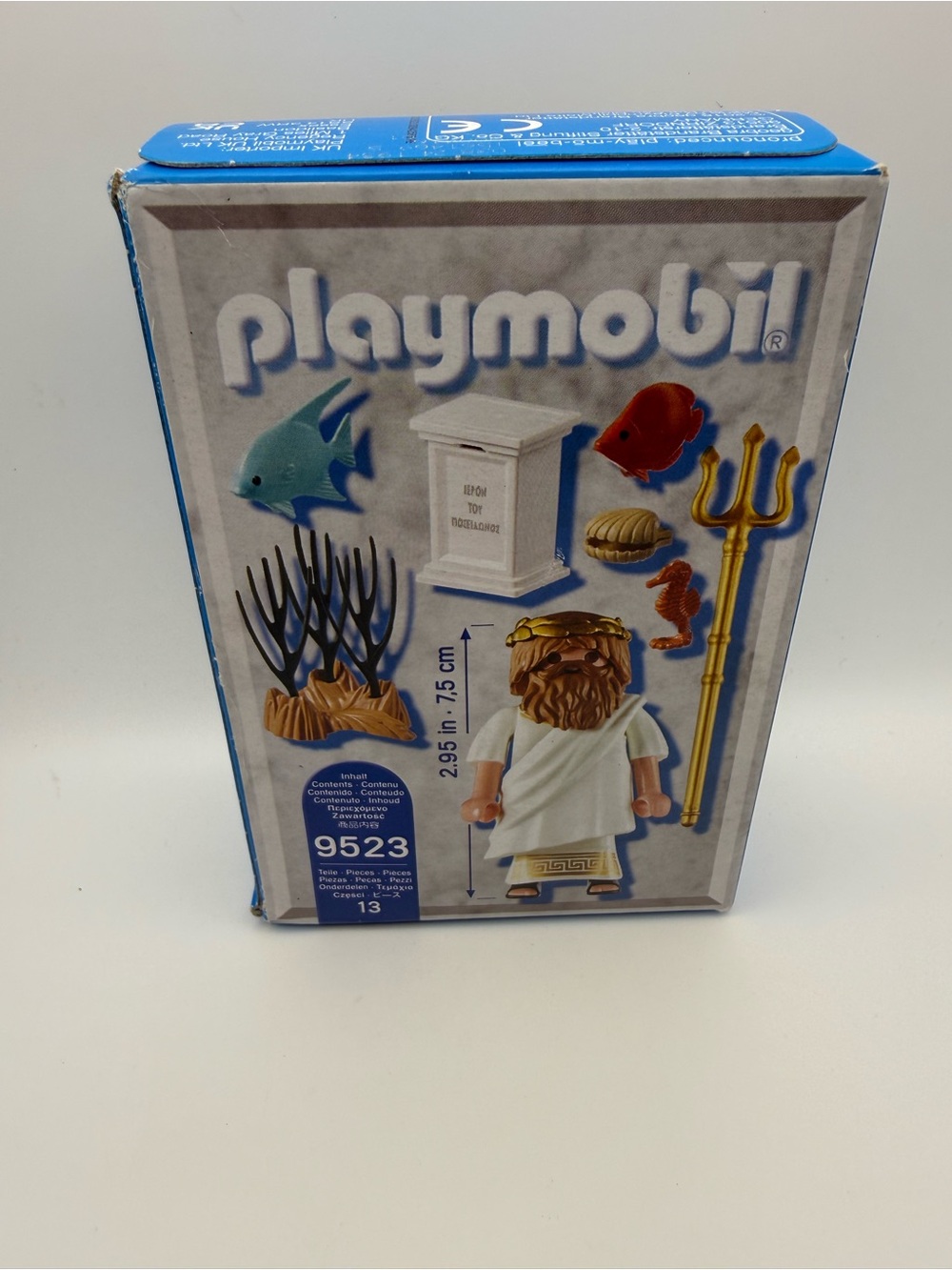 Playmobil History Poseidon 9523 Greek God New